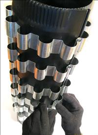Set of 6 HeatSavers for 7" diameter stovepipe - image 6