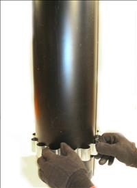 Set of 6 HeatSavers for 8" diameter stovepipe - image 5
