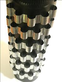 Set of 6 Aluminum HeatSavers for 6" diameter stovepipe image